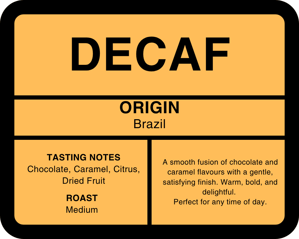 Espresso Blend Decaf Coffee