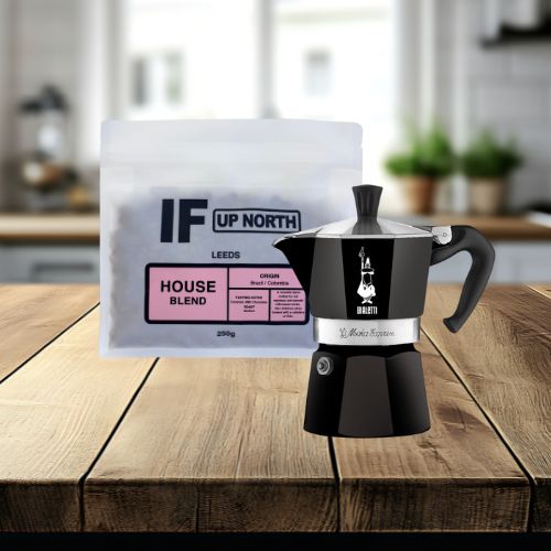 Moka Pot & Coffee Bundle